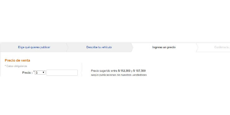 vender auto mercadolibre