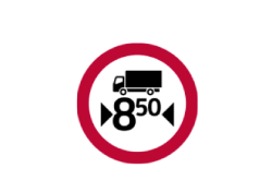 Señales de tránsito restrictivas