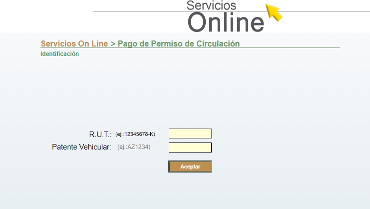 portal de pago permiso de circulación Osorno