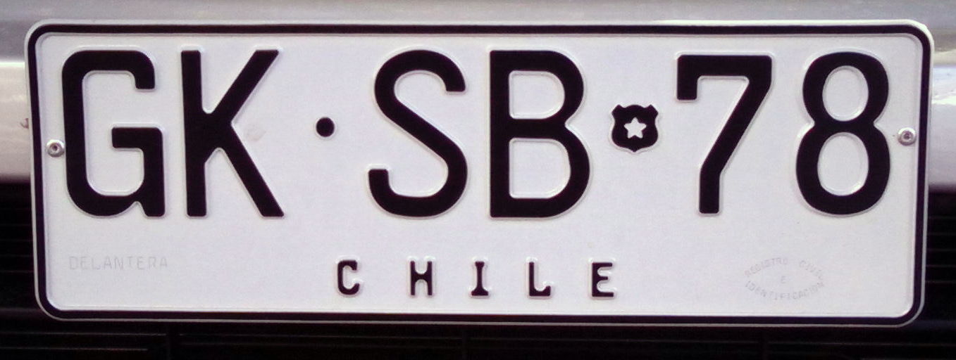 Revisar las placas en un vehículo