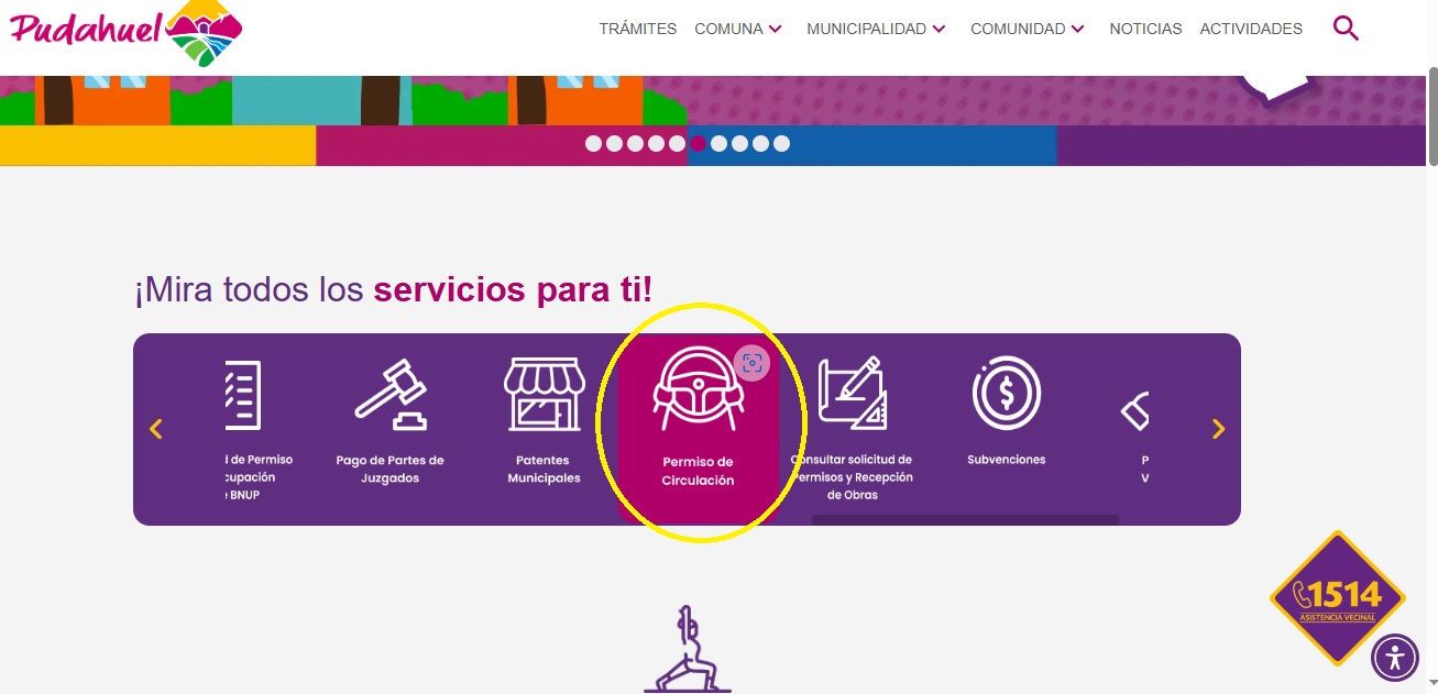 Pagar permiso de circulación en Pudahuel