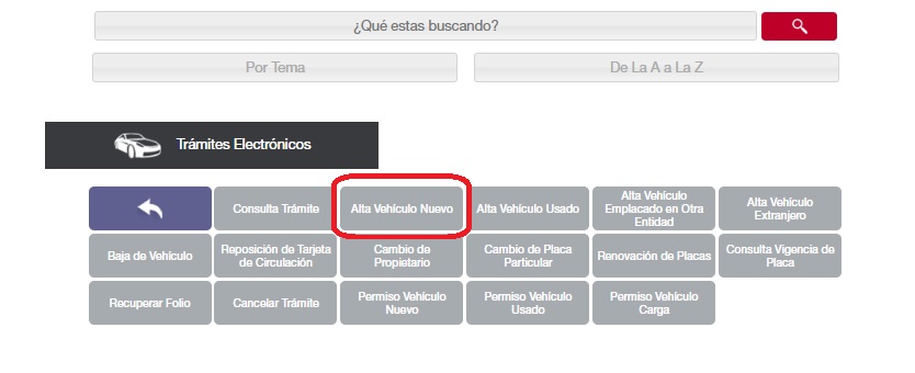 alta vehicular edoméx