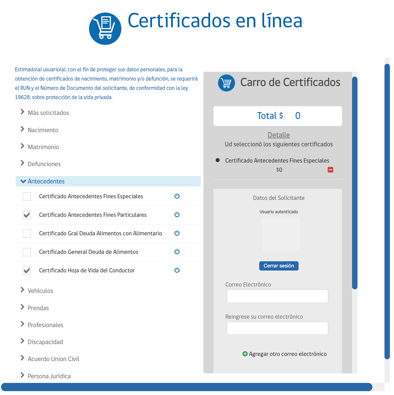 certificado de antecedentes para idoneidad moral