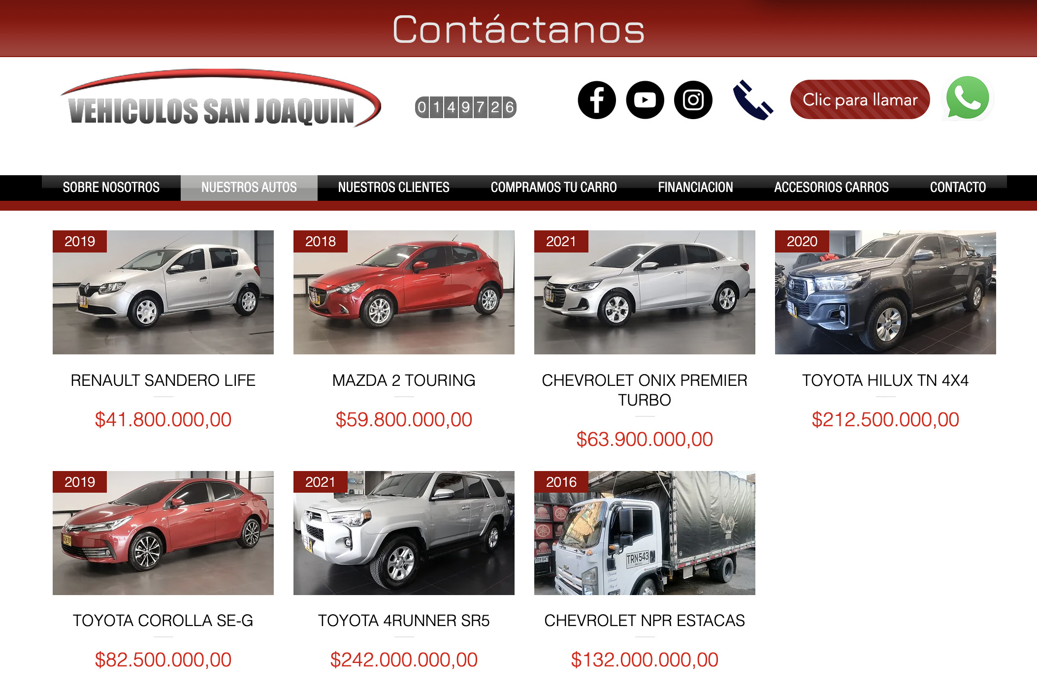 Comprar vehículos en Antioquía