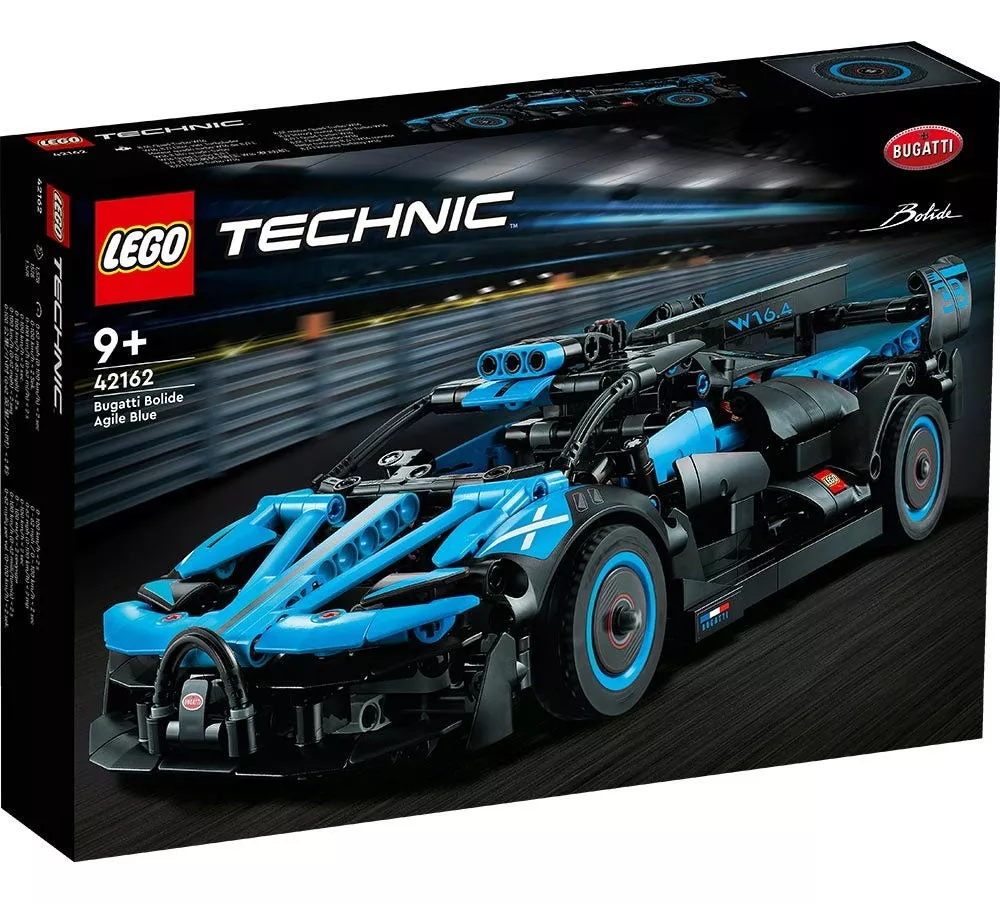 autos de juguete iconicos: technic bugatti lego
