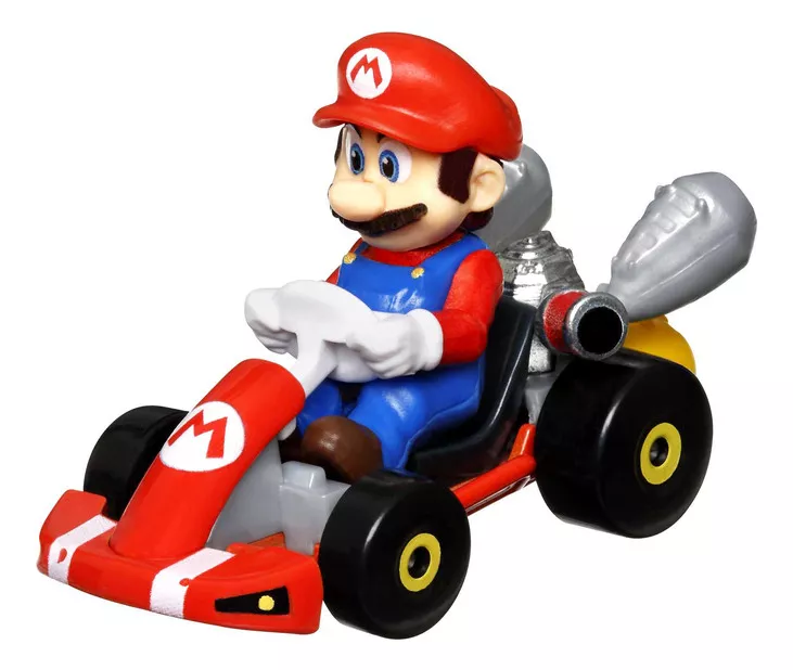 autos de juguete iconicos: mario kart