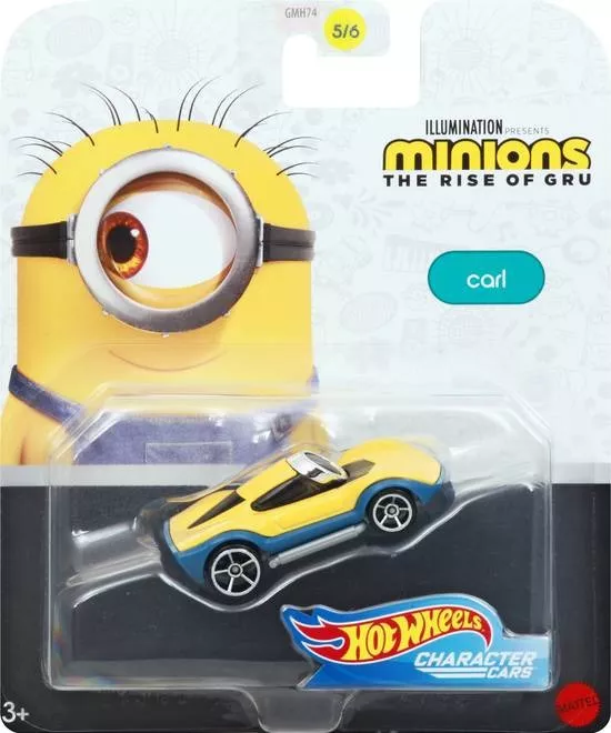 autos de juguete iconicos: minions