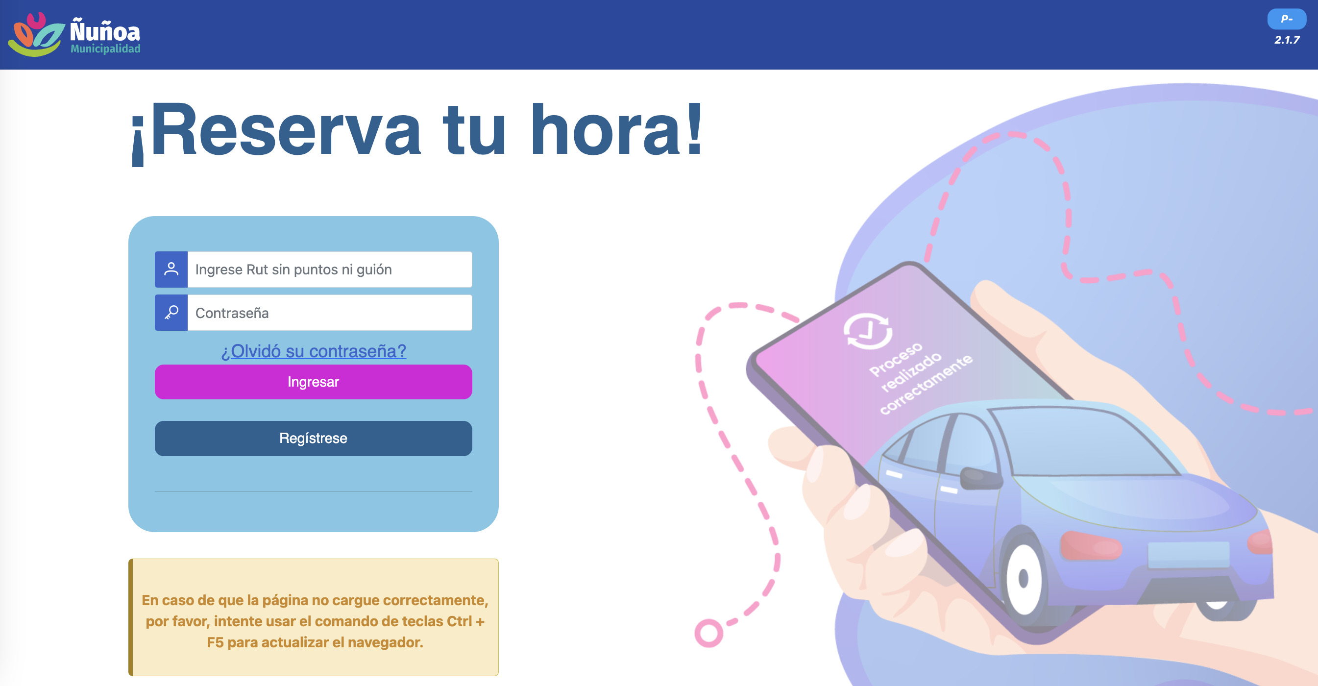 Licencia de conducir en Ñuñoa: pedir hora