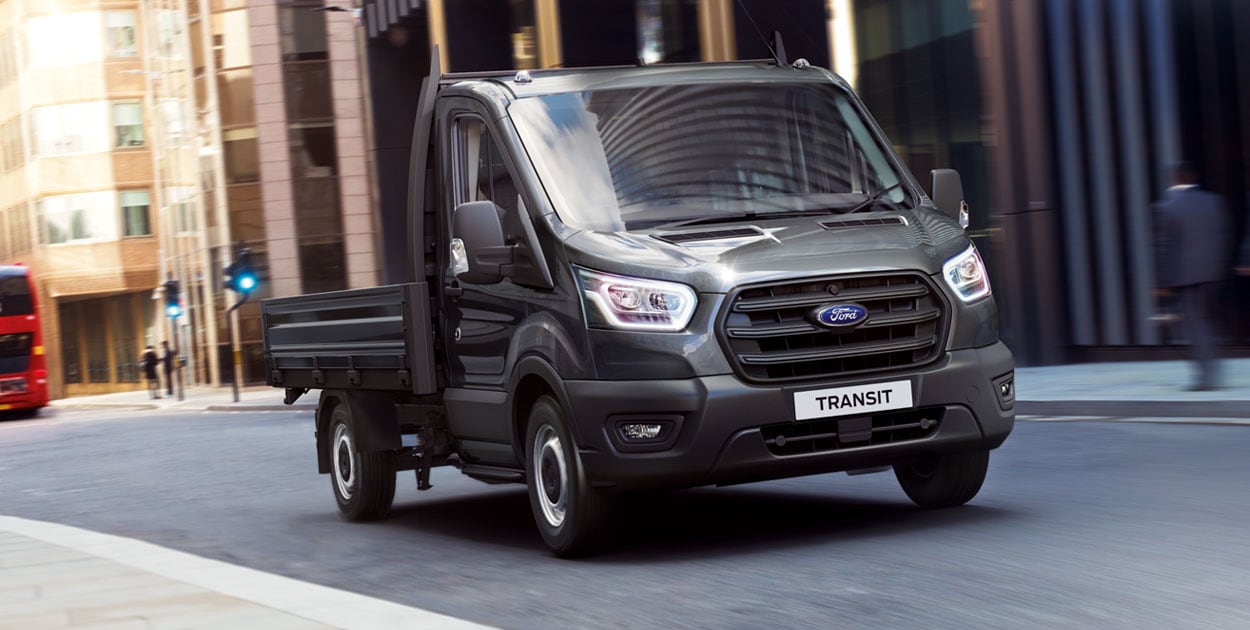 Camiones tres cuartos Ford Transit
