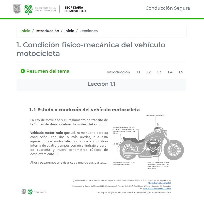 curso de conducción de moto México