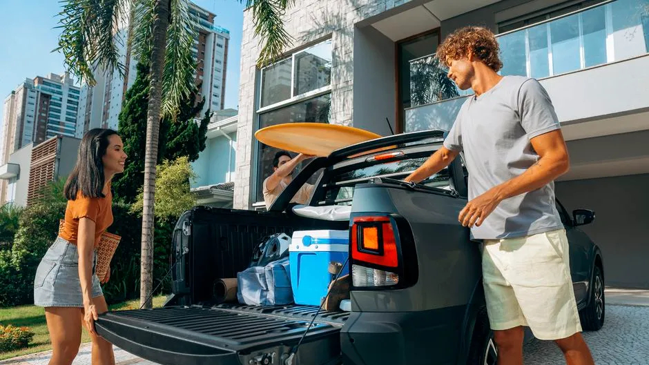 Pick-up de la Volkswagen Saveiro