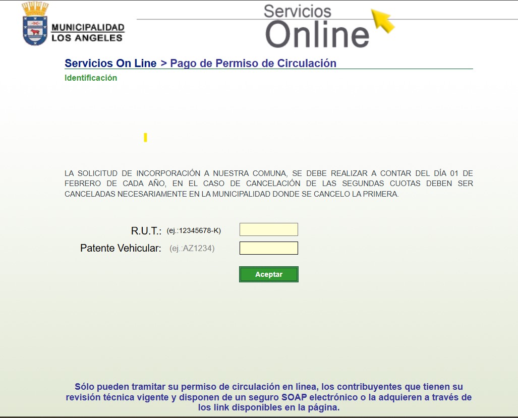 pagar el permiso de circulación online en Los Ángeles
