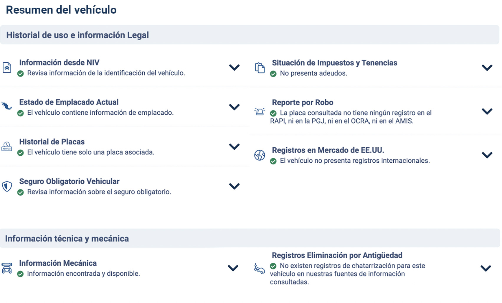 Autos usados en Veracruz Informe Autofact