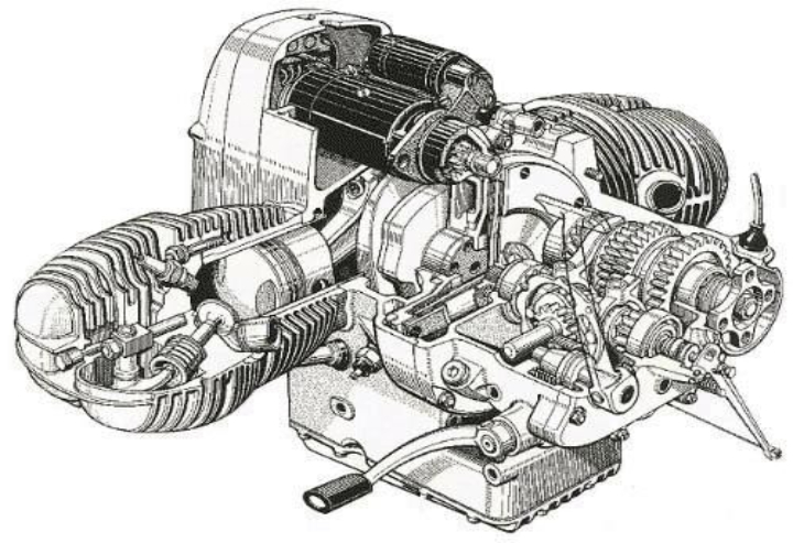 cilindraje de una moto
