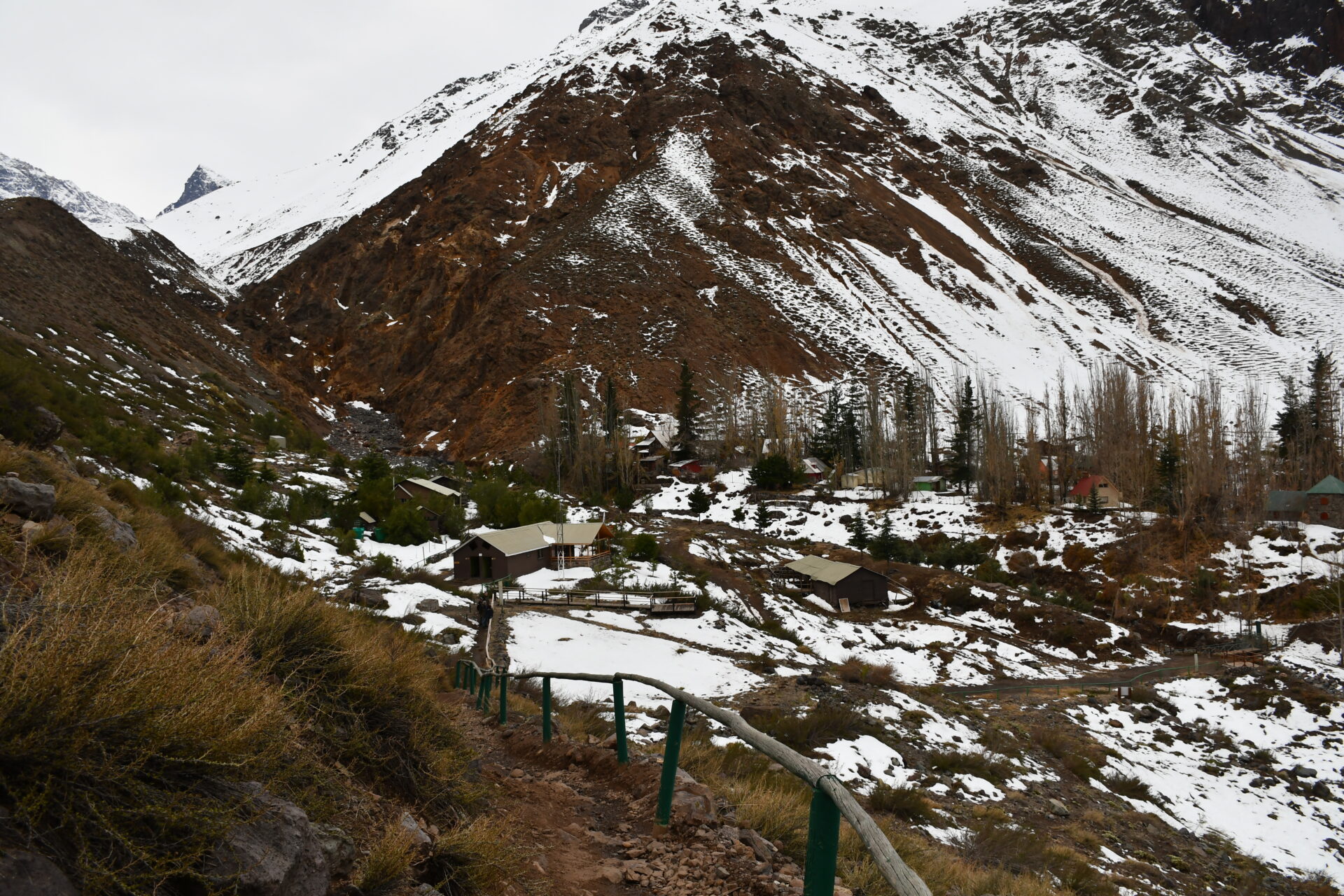Ir al Cajón del Maipo en auto: Baños Morales