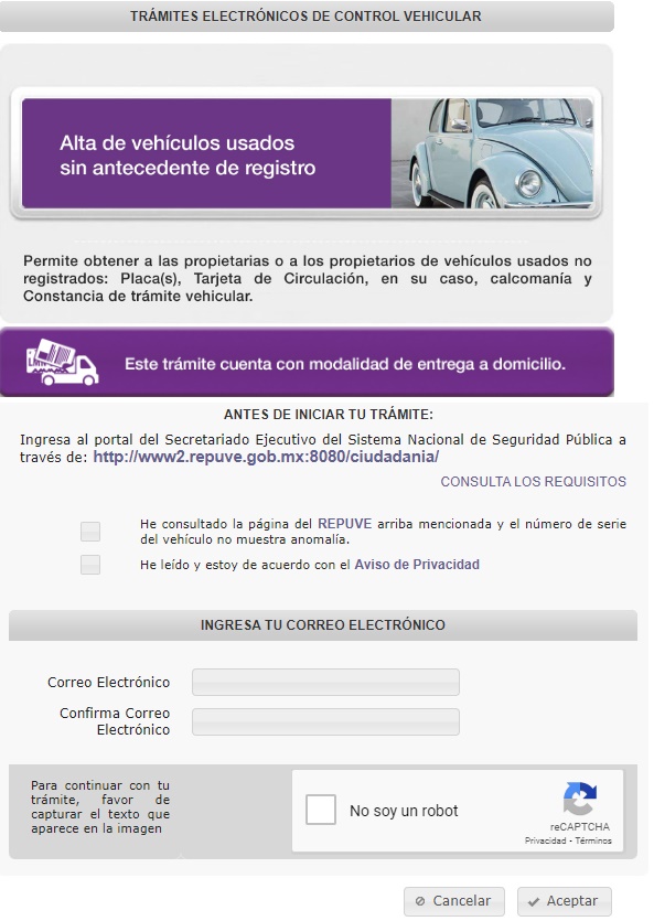 emplacar una moto que nunca fue emplacada Edomex