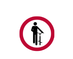 Señales de tránsito restrictivas