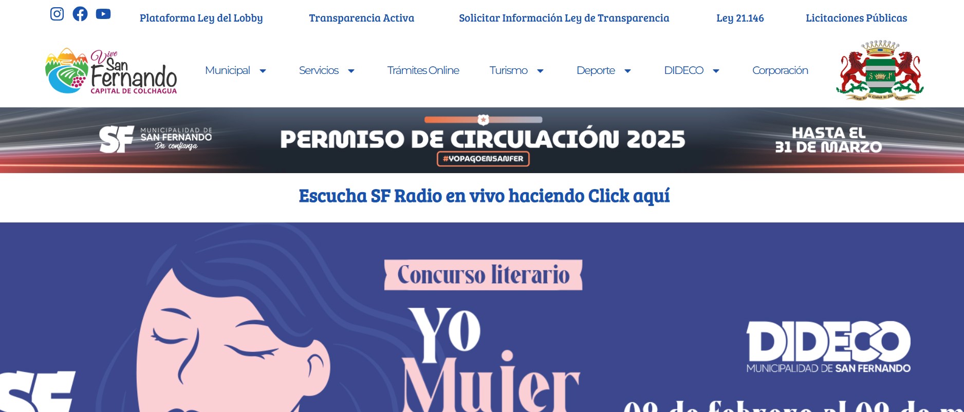 pago permiso de circulación municipalidad de san fernando