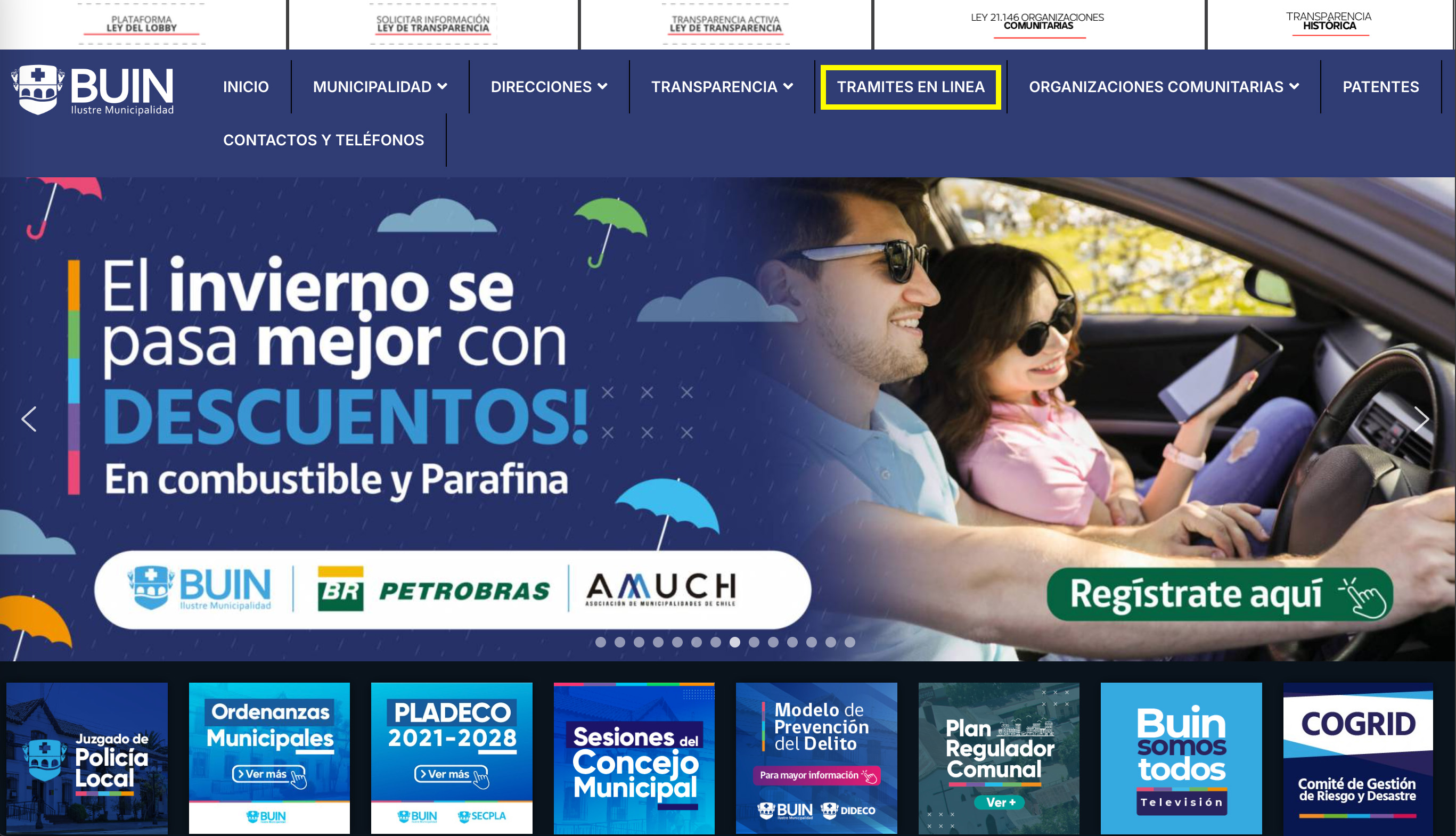 Permiso de circulación en Buin