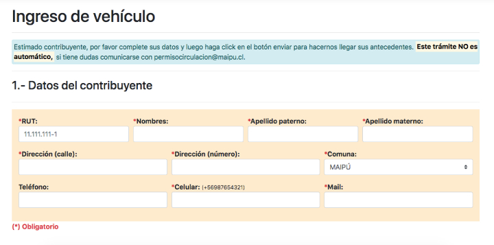 traslado de permiso de circulación maipú 2