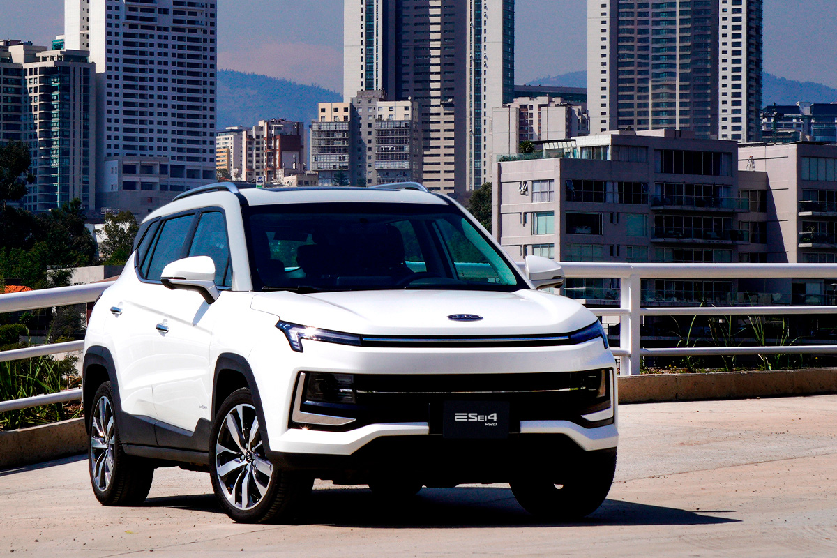 autos electricos en mexico: jac e sei4 pro