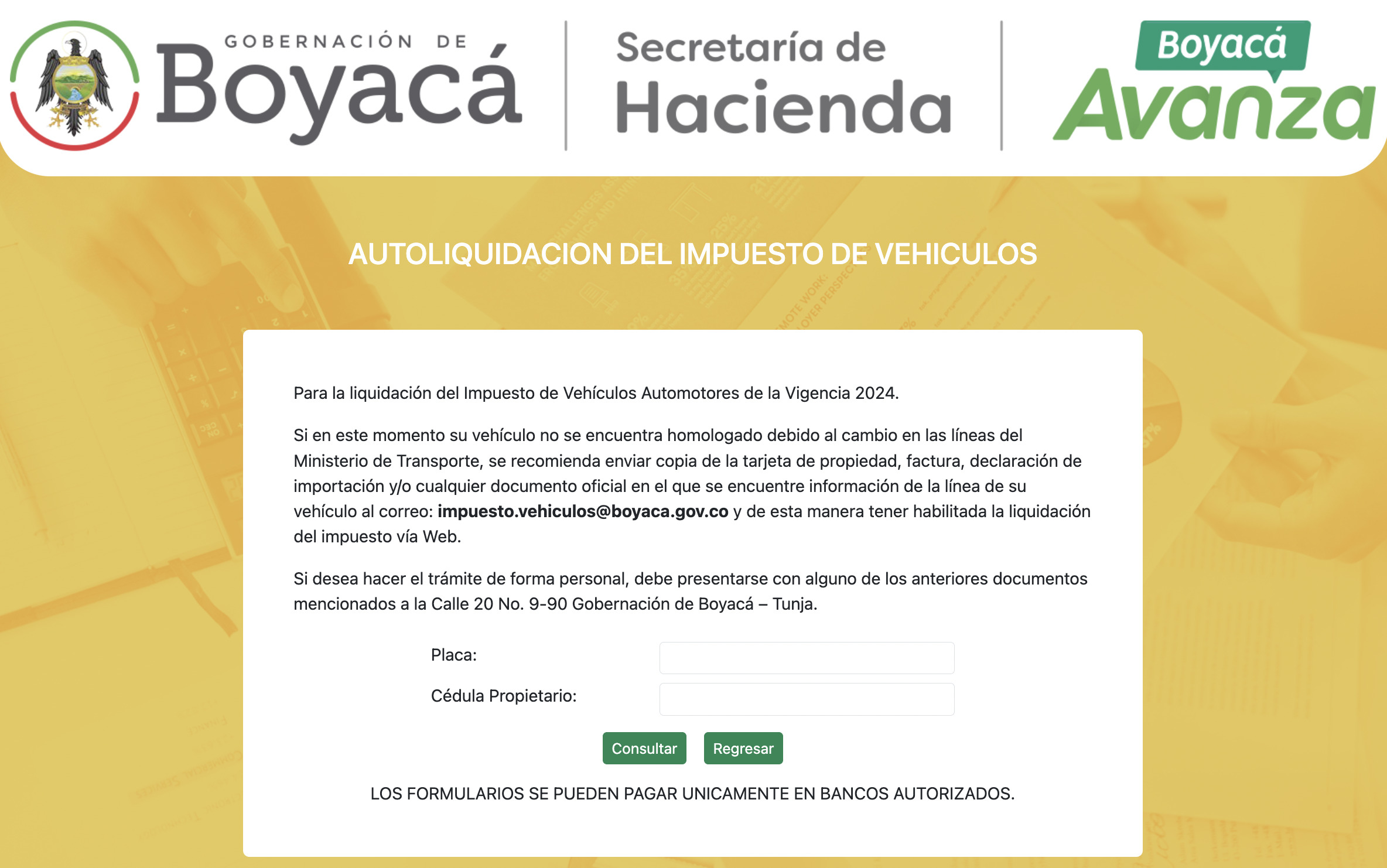 impuesto vehicular boyaca 2024