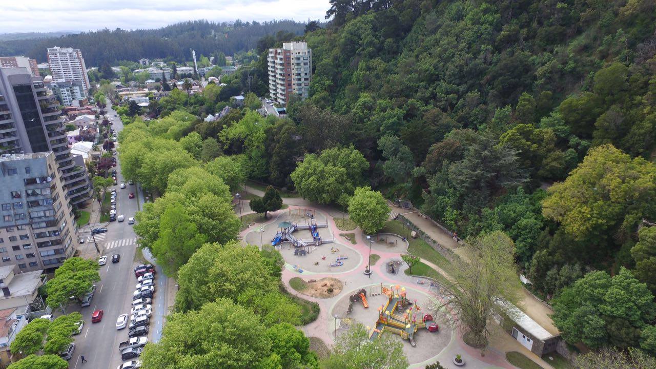 Lugares turísticos en Concepción y alrededores: Parque Ecuador