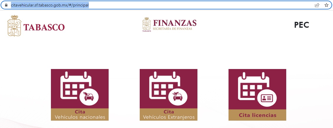 canje de placas tabasco