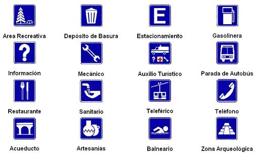Señales de tránsito informativas en México