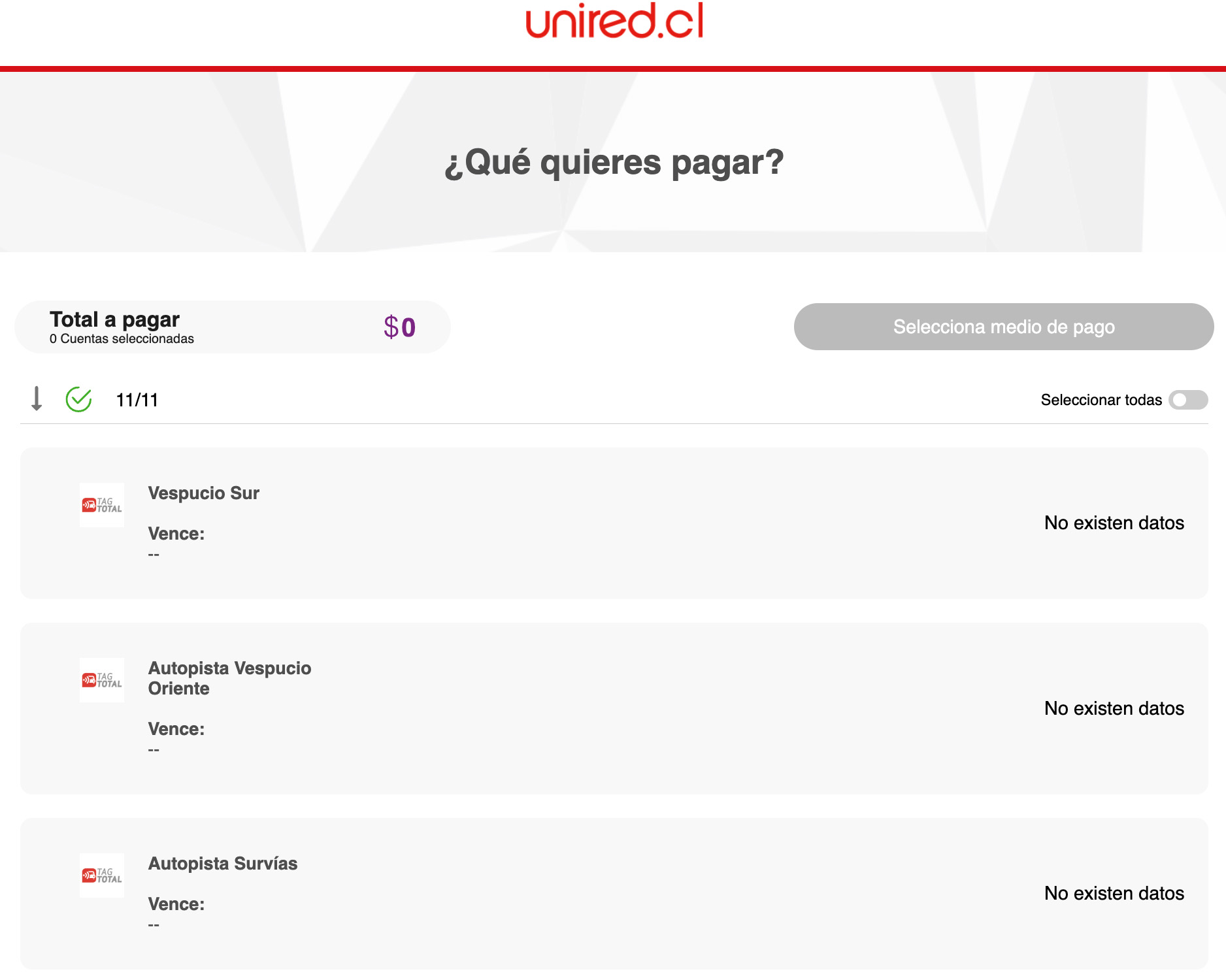 Pago de autopistas en Unired: ¿Cómo hacerlo?