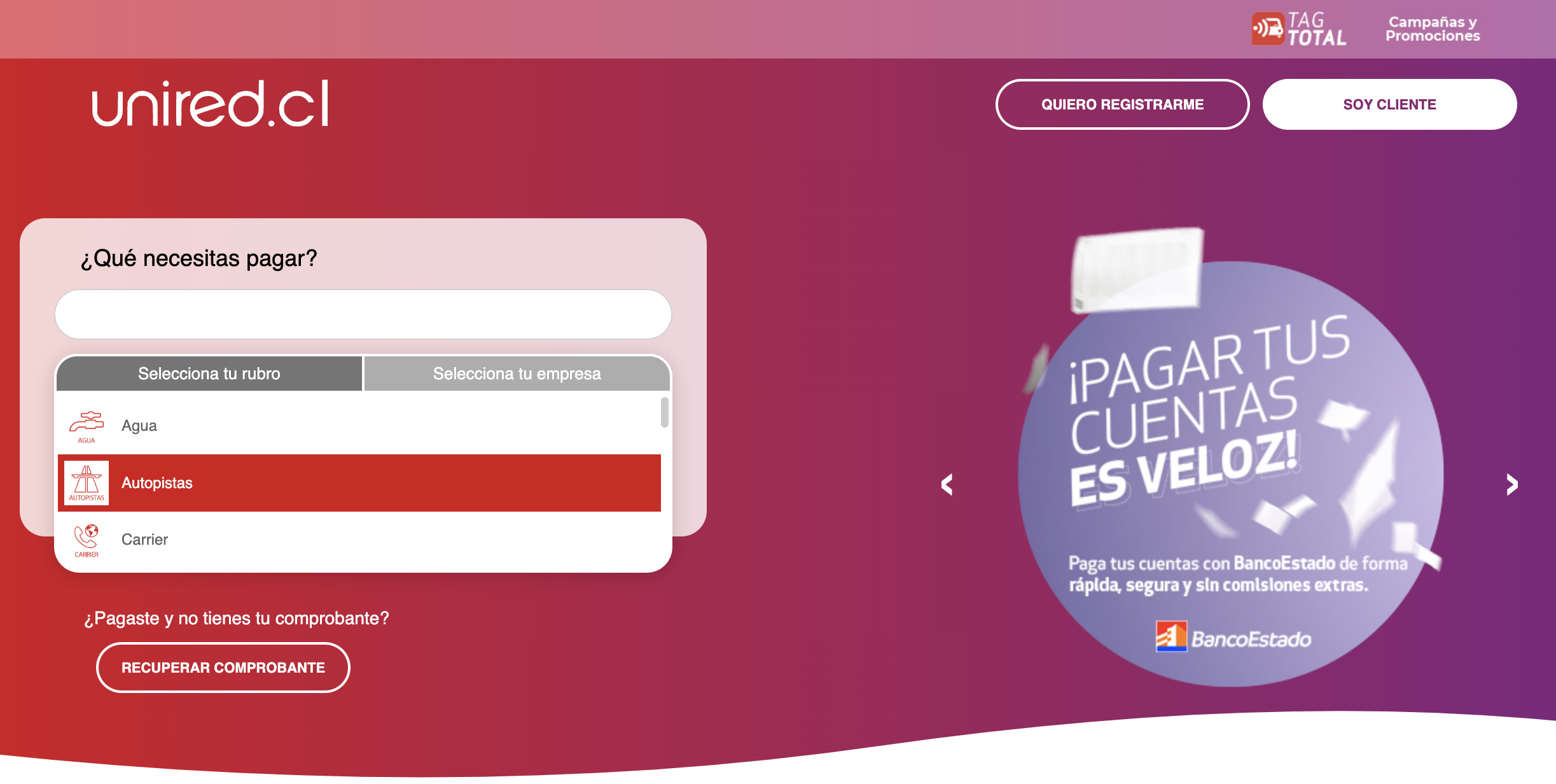 Pago de autopistas en Unired: ¿Cómo hacerlo?