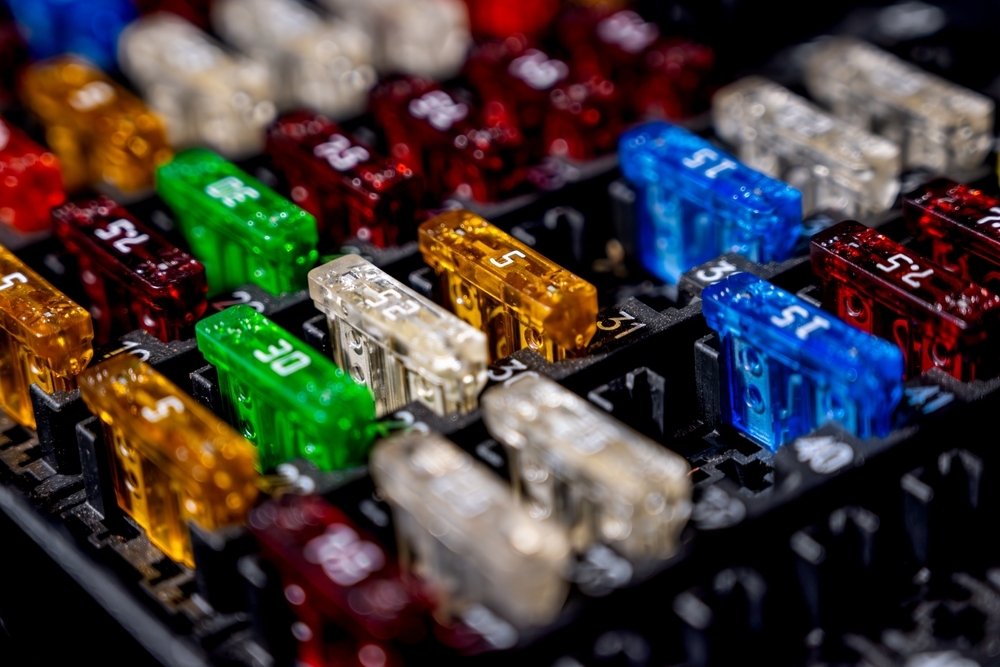 fusibles de auto colores