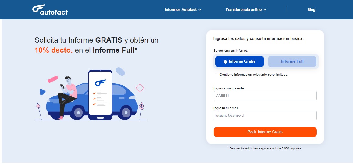 informe gratis autofact