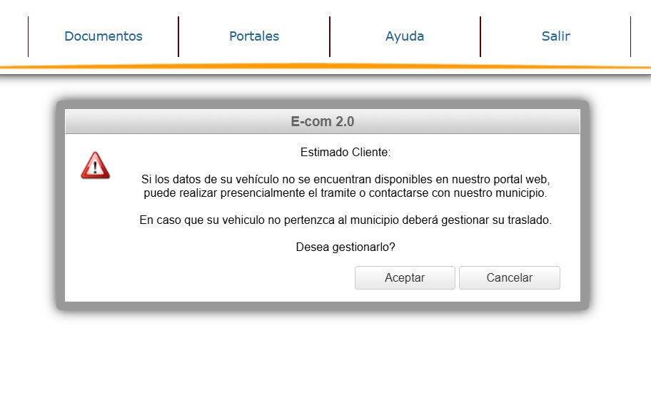 traslado permiso de circulación PAC