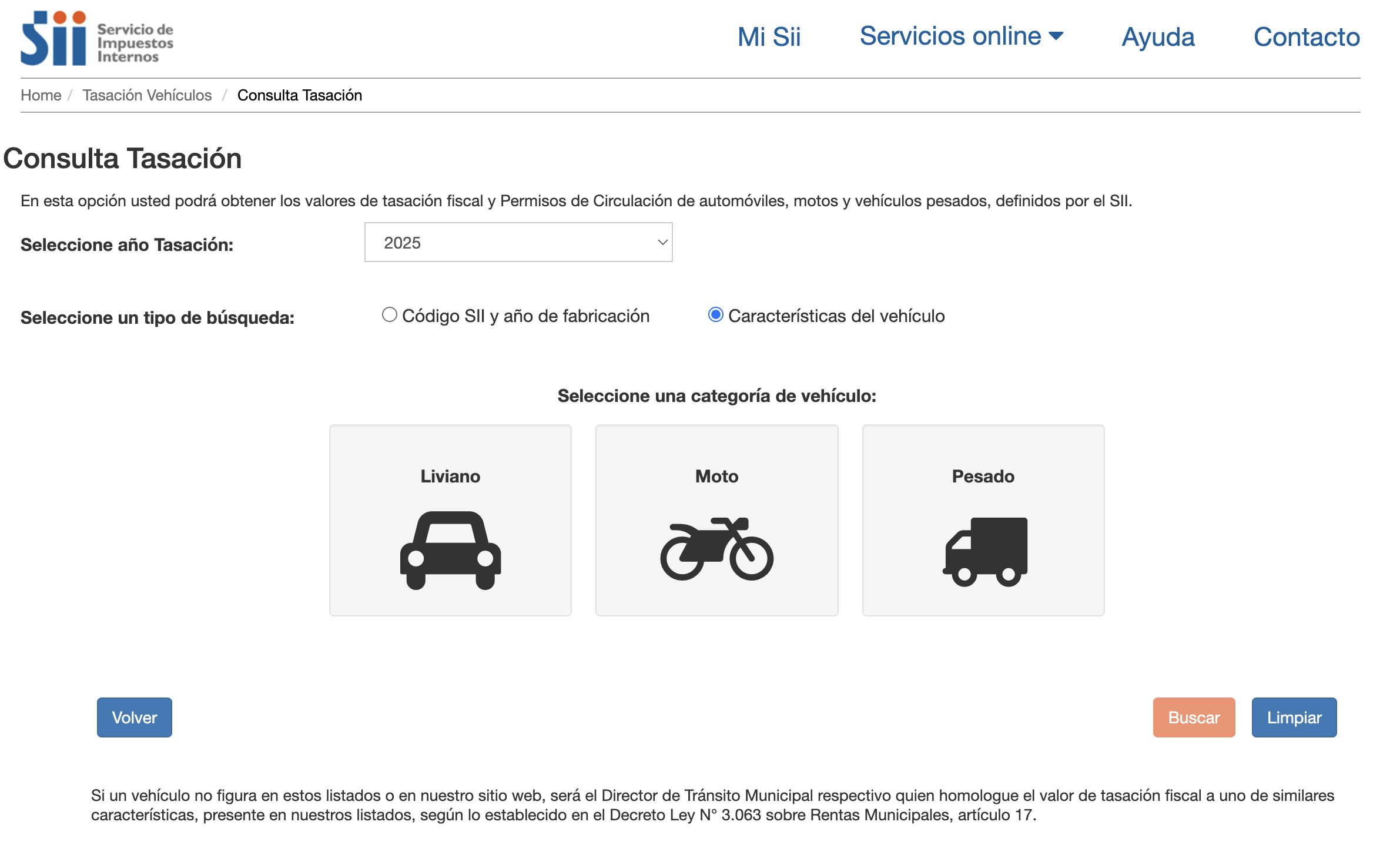 ¿Cómo consultar valores del permiso de circulación en el SII?