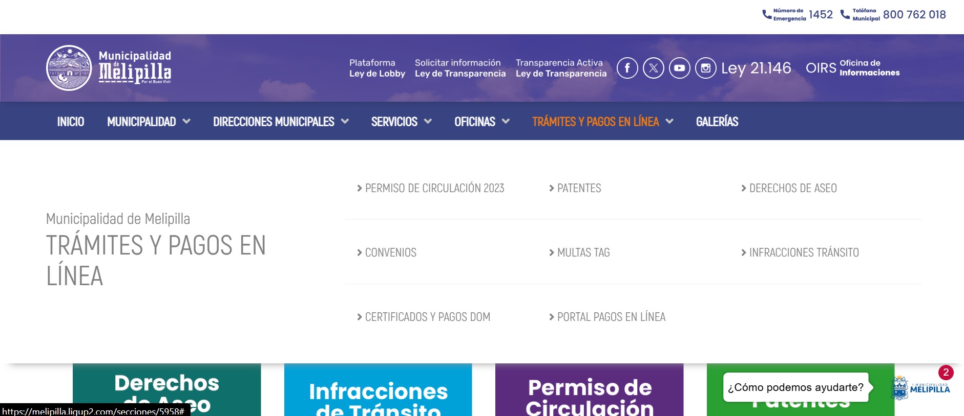 pago de multas melipilla