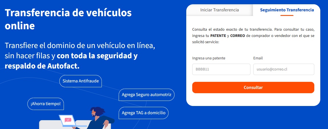 Seguimiento de Transferencia Autofact