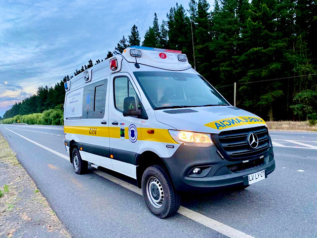 Vehículos a motor en Chile con patente: Ambulancia