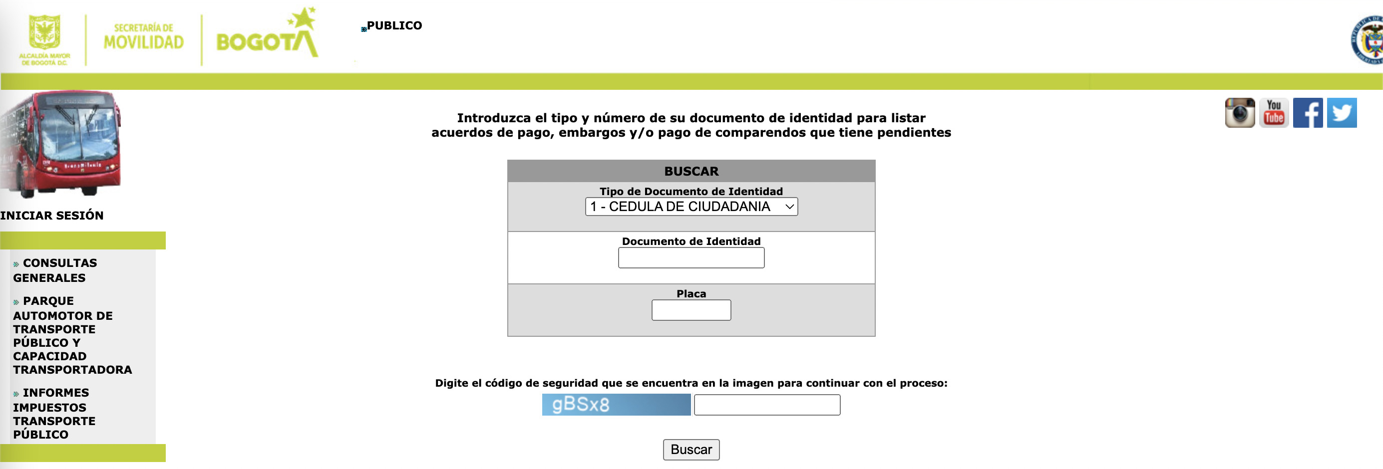 comparendos de tránsito en bogota