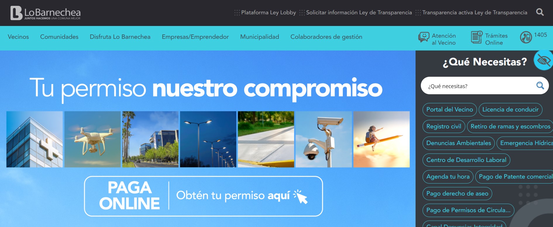 agendar cita online licencia lo barnechea