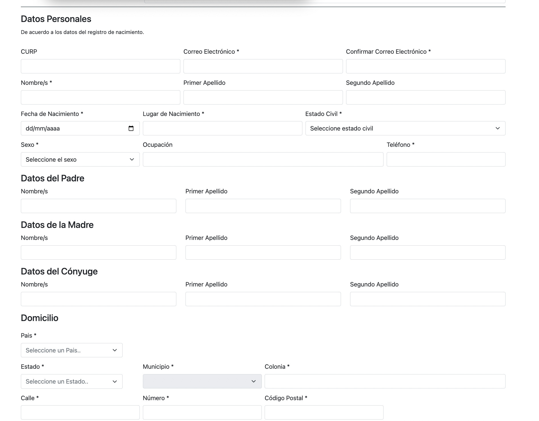 Carta de no antecedentes penales en Chihuahua