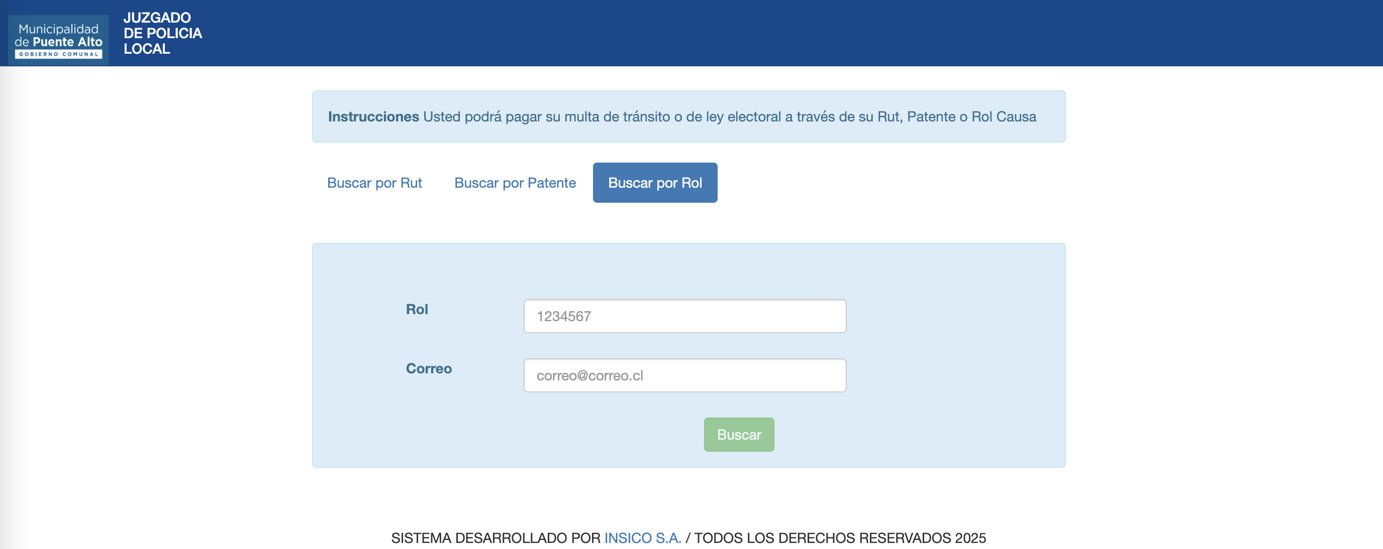 Buscar multa por rol: ¿Cómo se hace? Puente alto