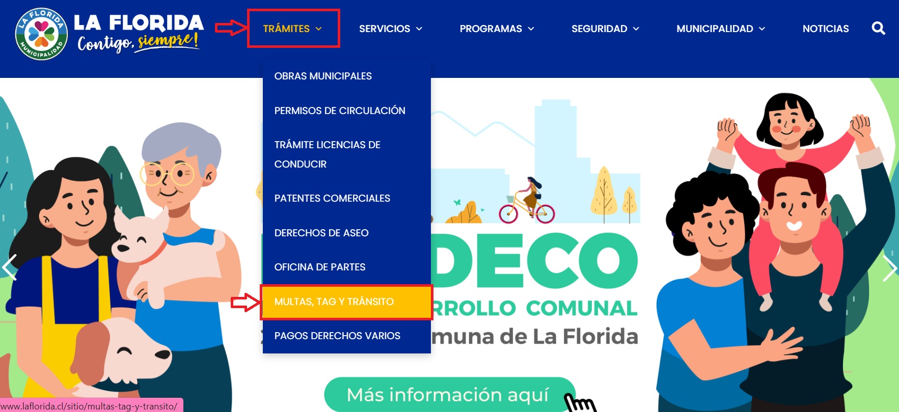 Pago multas La Florida