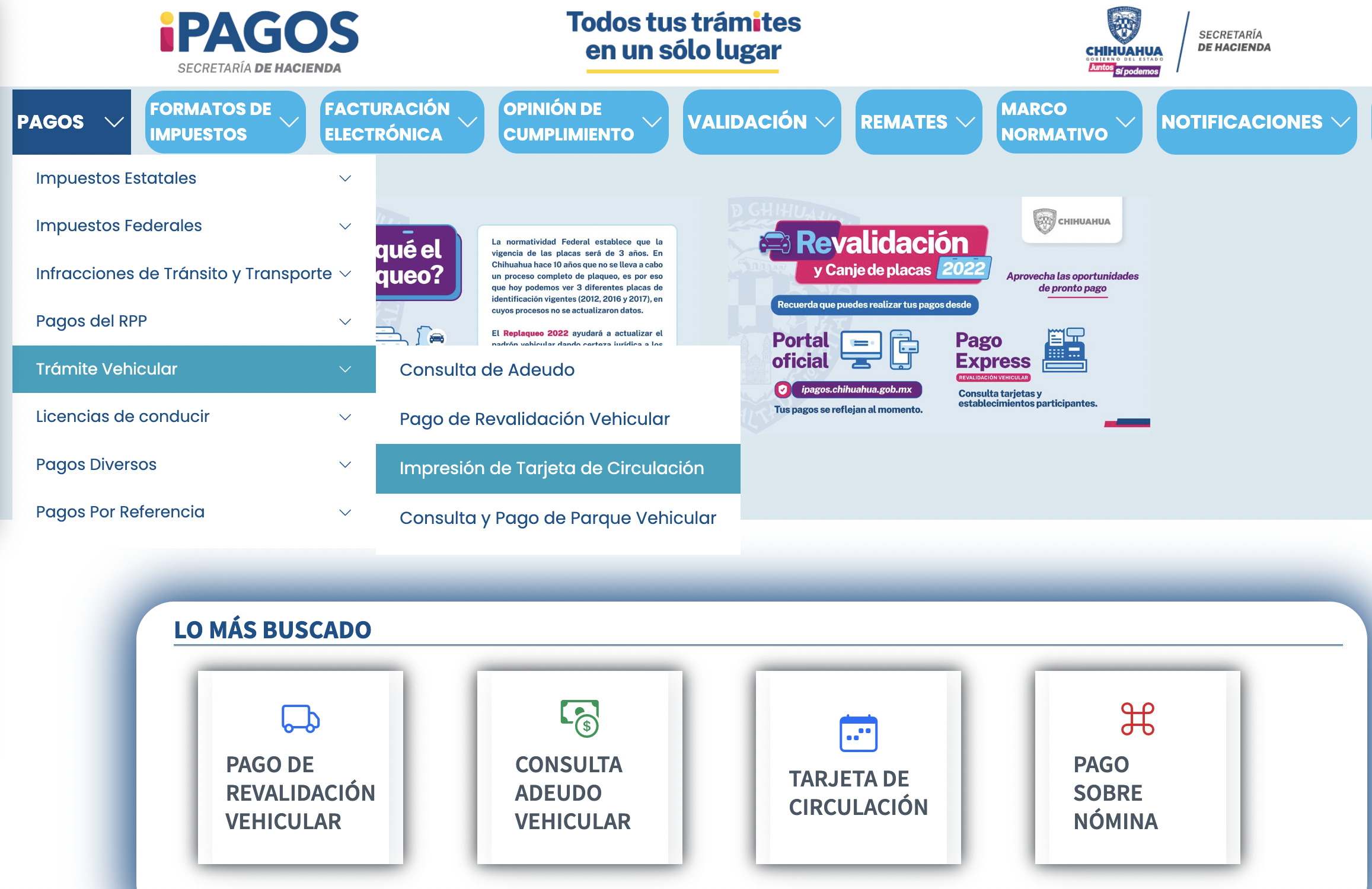 Tarjeta de circulación en Chihuahua