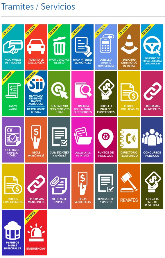 Trámites y servicios Osorno