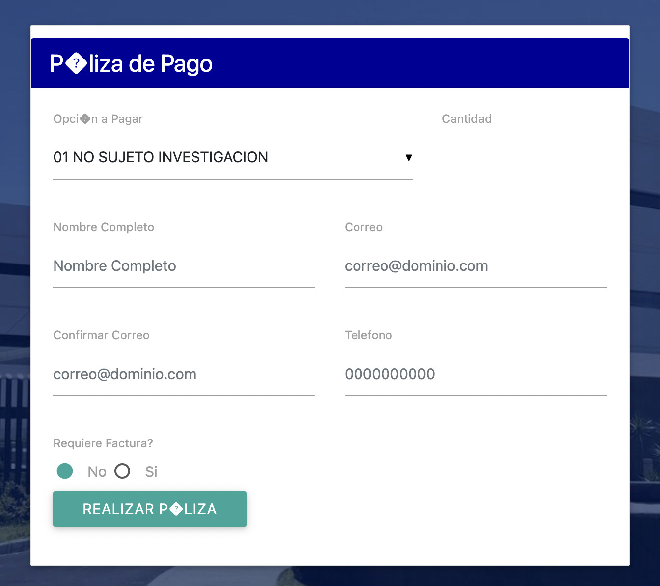 Carta de antecedentes no penales en Morelos