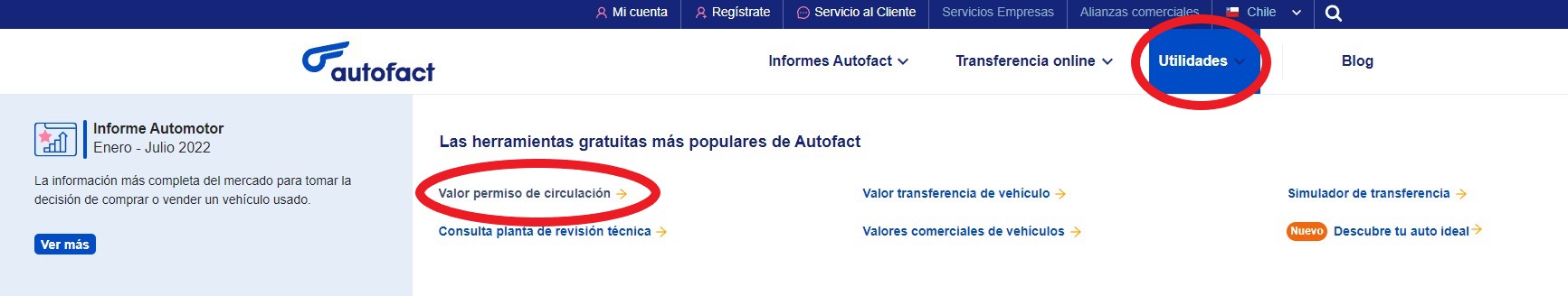 consulta permiso autofact