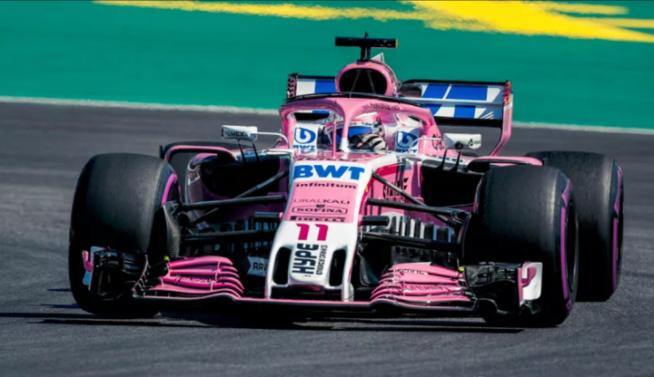 ¿Qué auto conduce Checo Pérez? Force India/Racing Point VJM11 (2018)