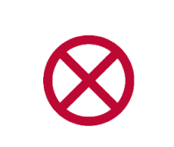 Señales de tránsito restrictivas