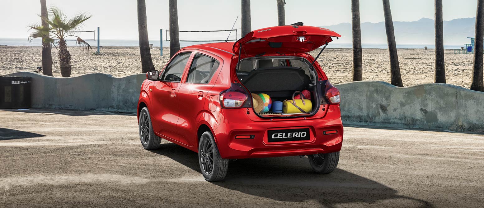 Suzuki Celerio: vista posterior